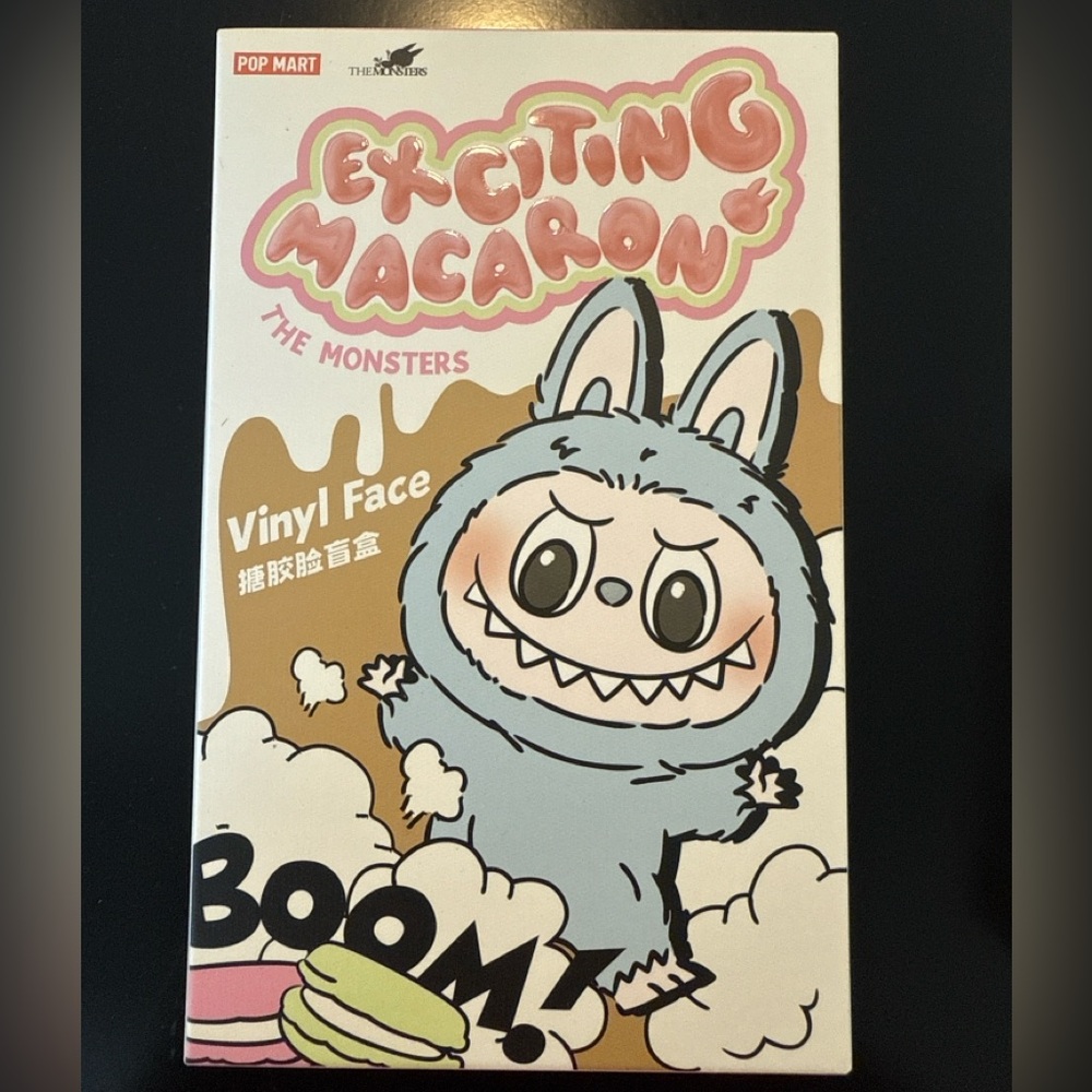 Labubu Pop Mart Exciting Macaron Toy